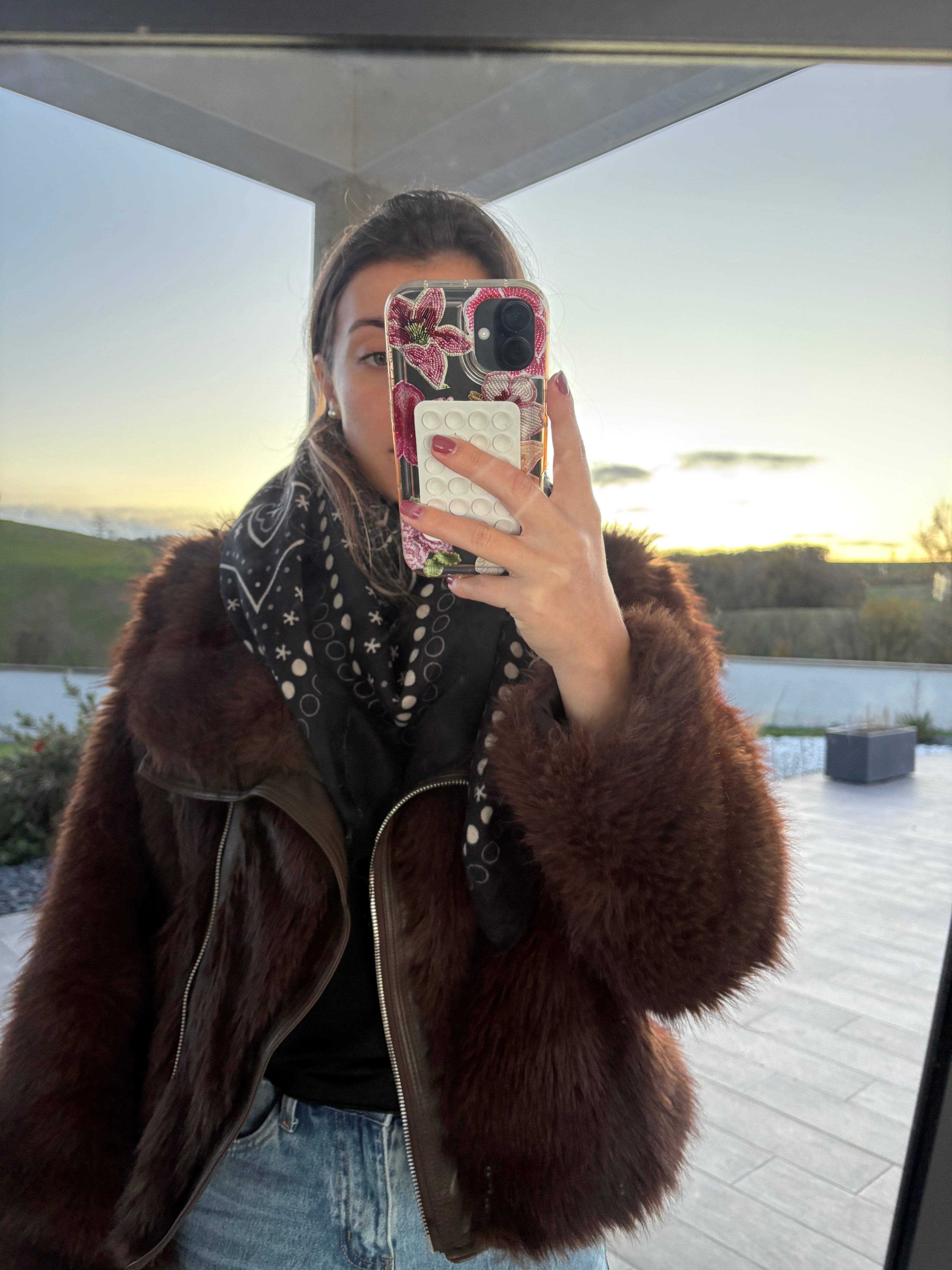 ÉCHARPE ROXANE - NOIR