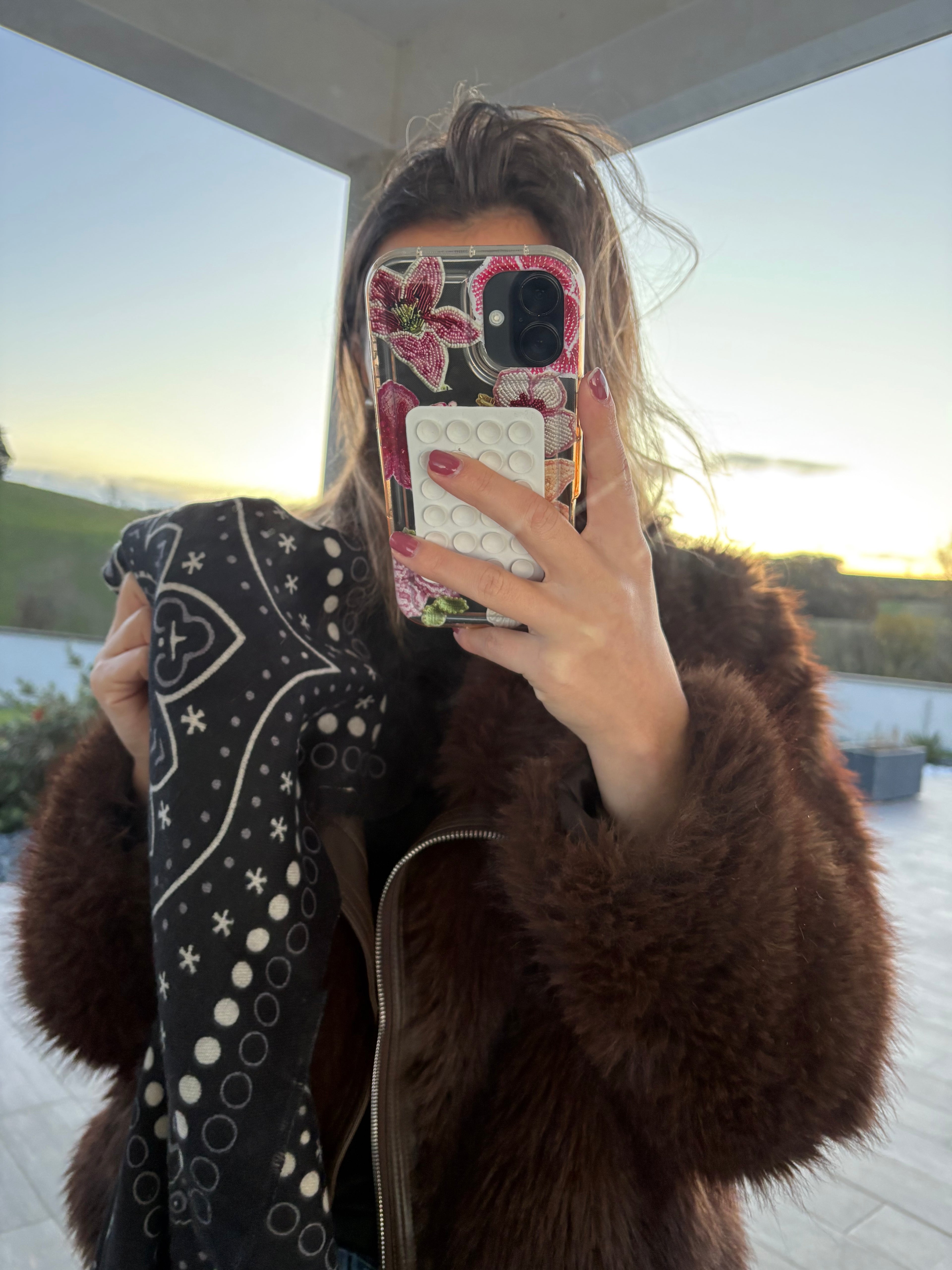 ÉCHARPE ROXANE - NOIR