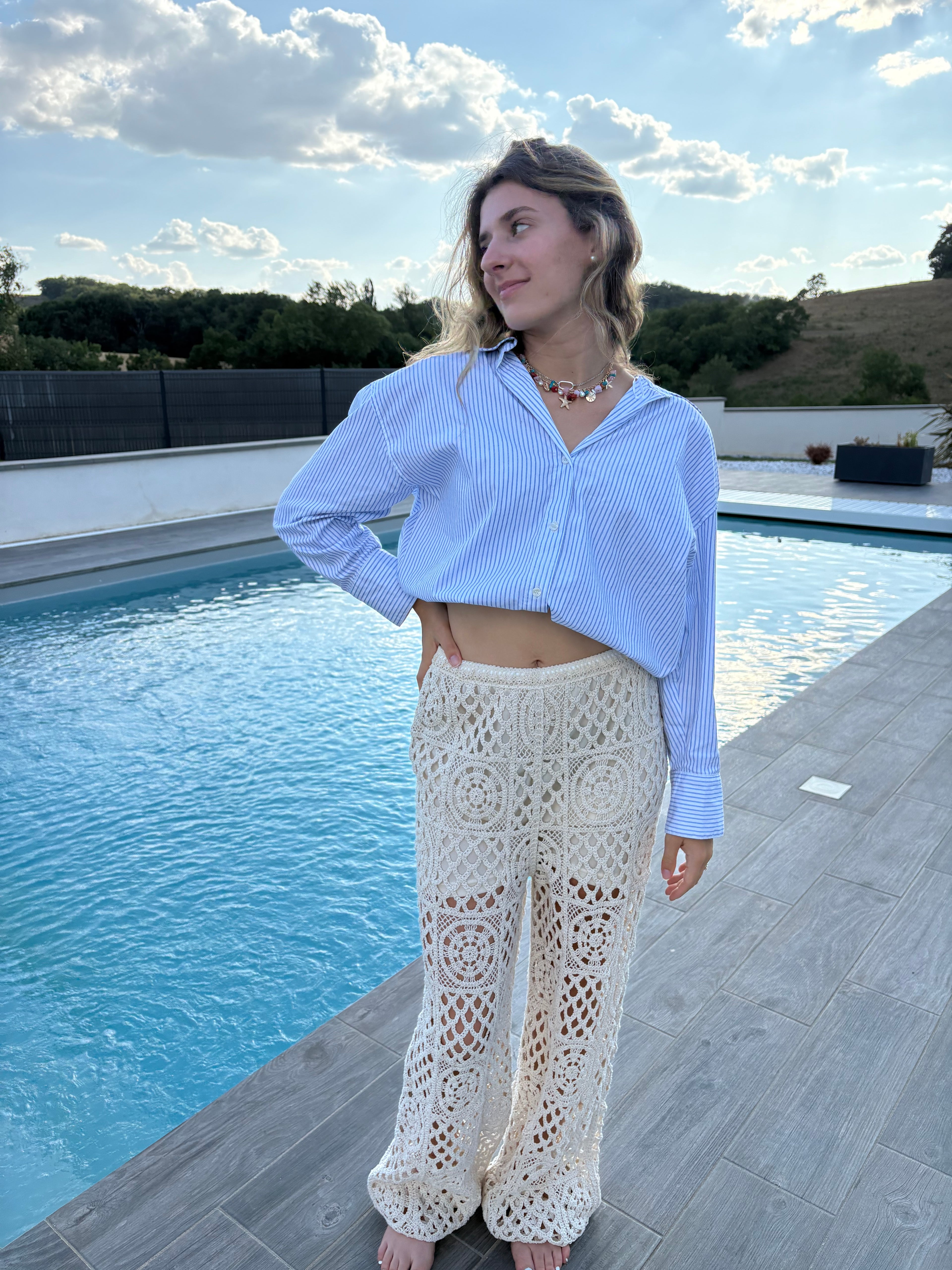 PANTALON CROCHET