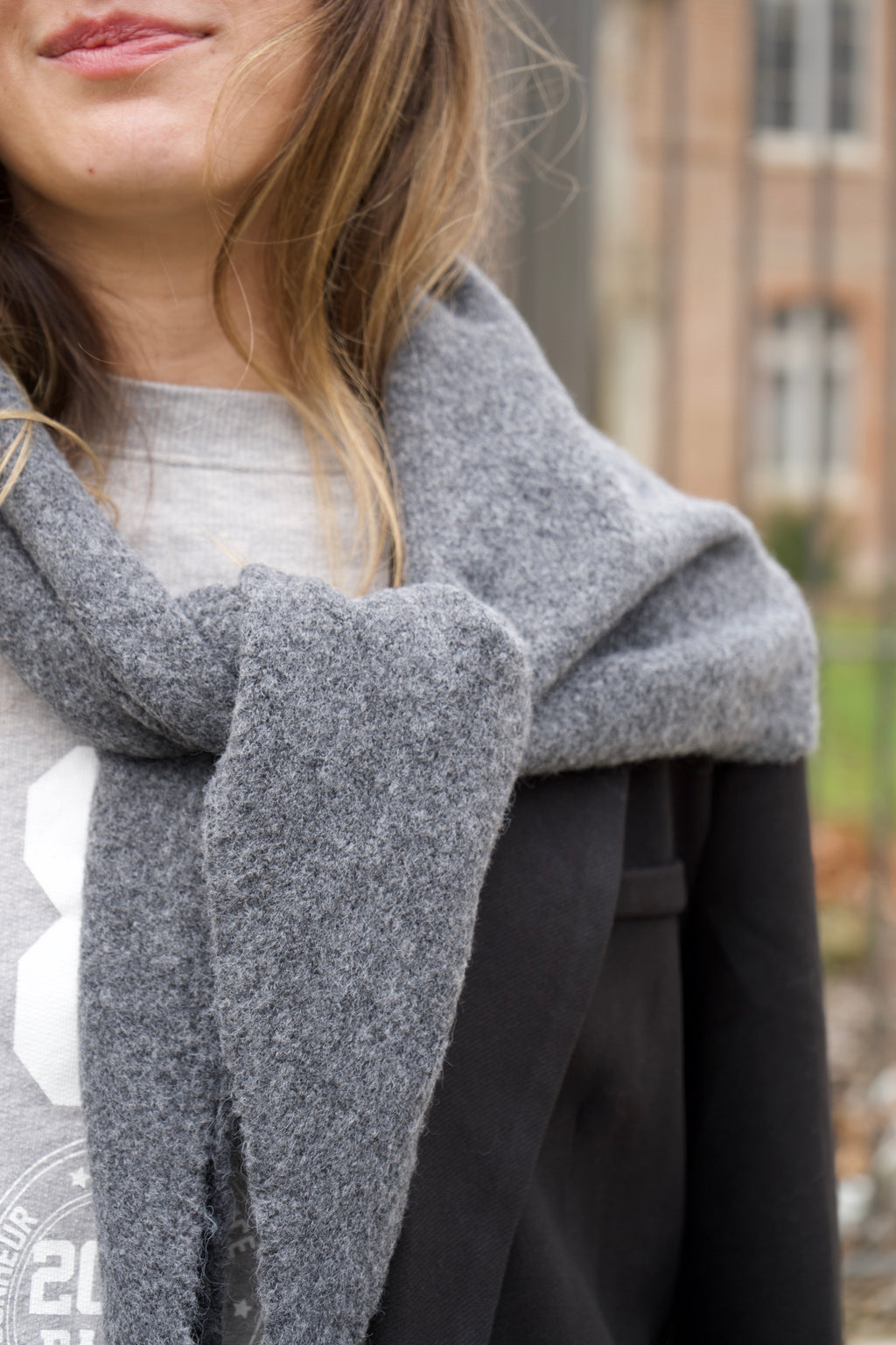 FOULARD GRIS