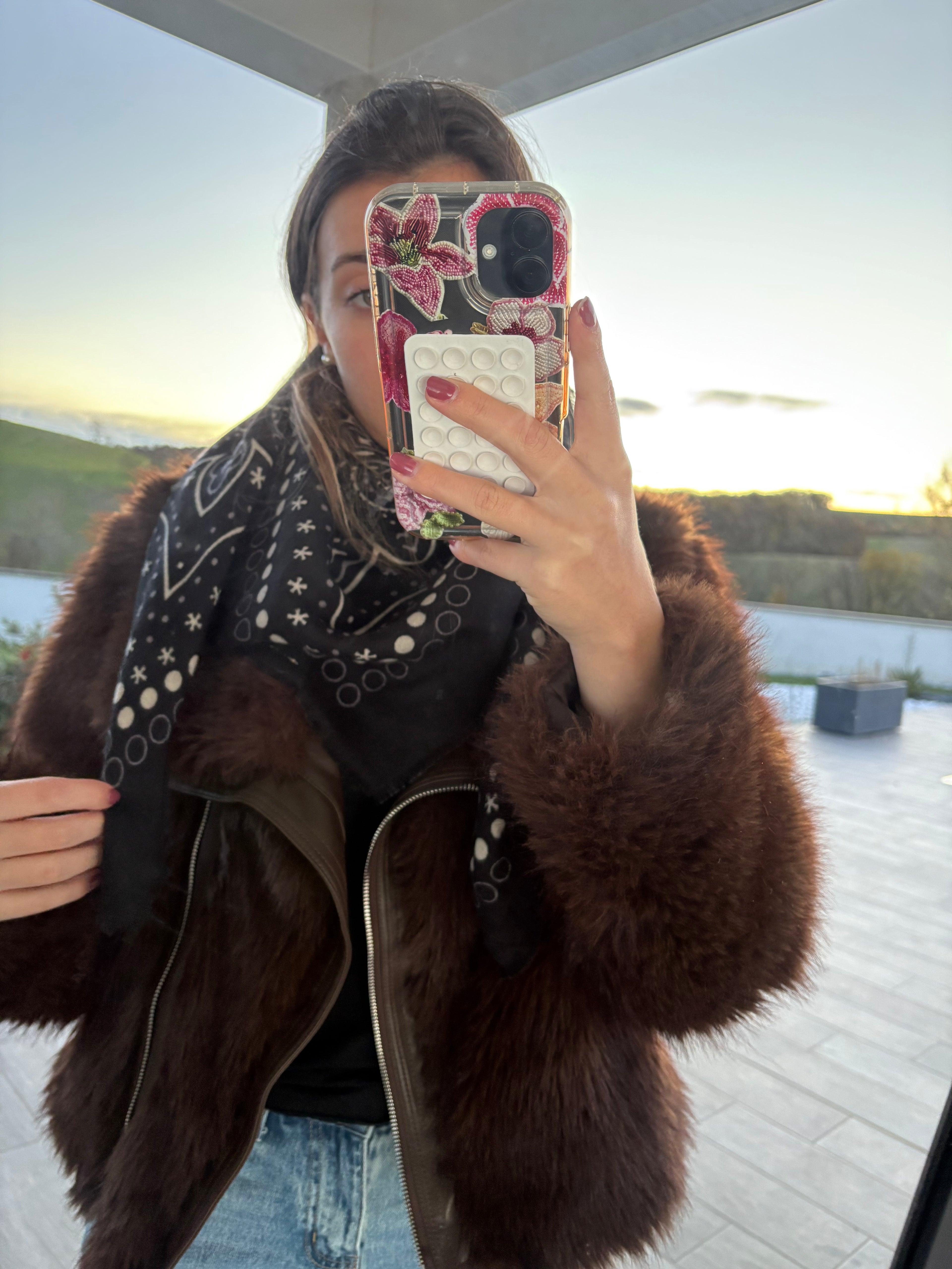 ÉCHARPE ROXANE - NOIR