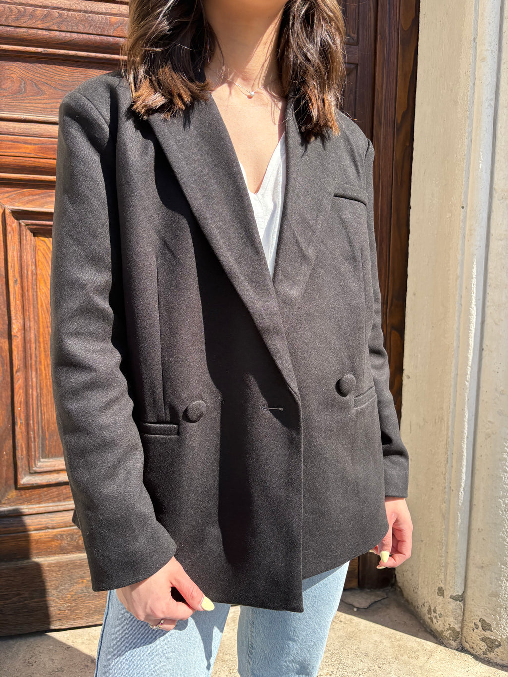 BLAZER NOIR BONNIE