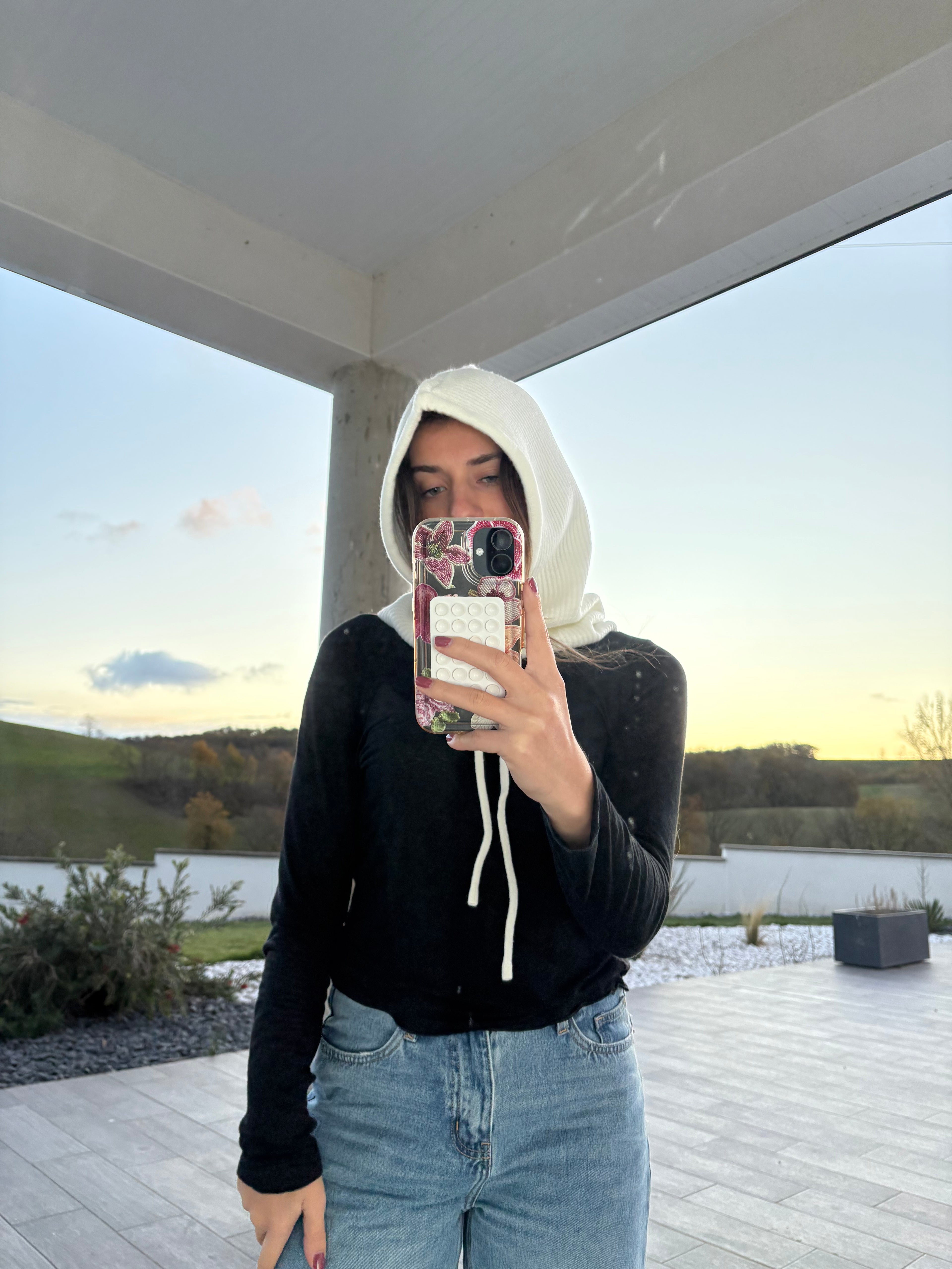 CAGOULE IRIS - BLANC