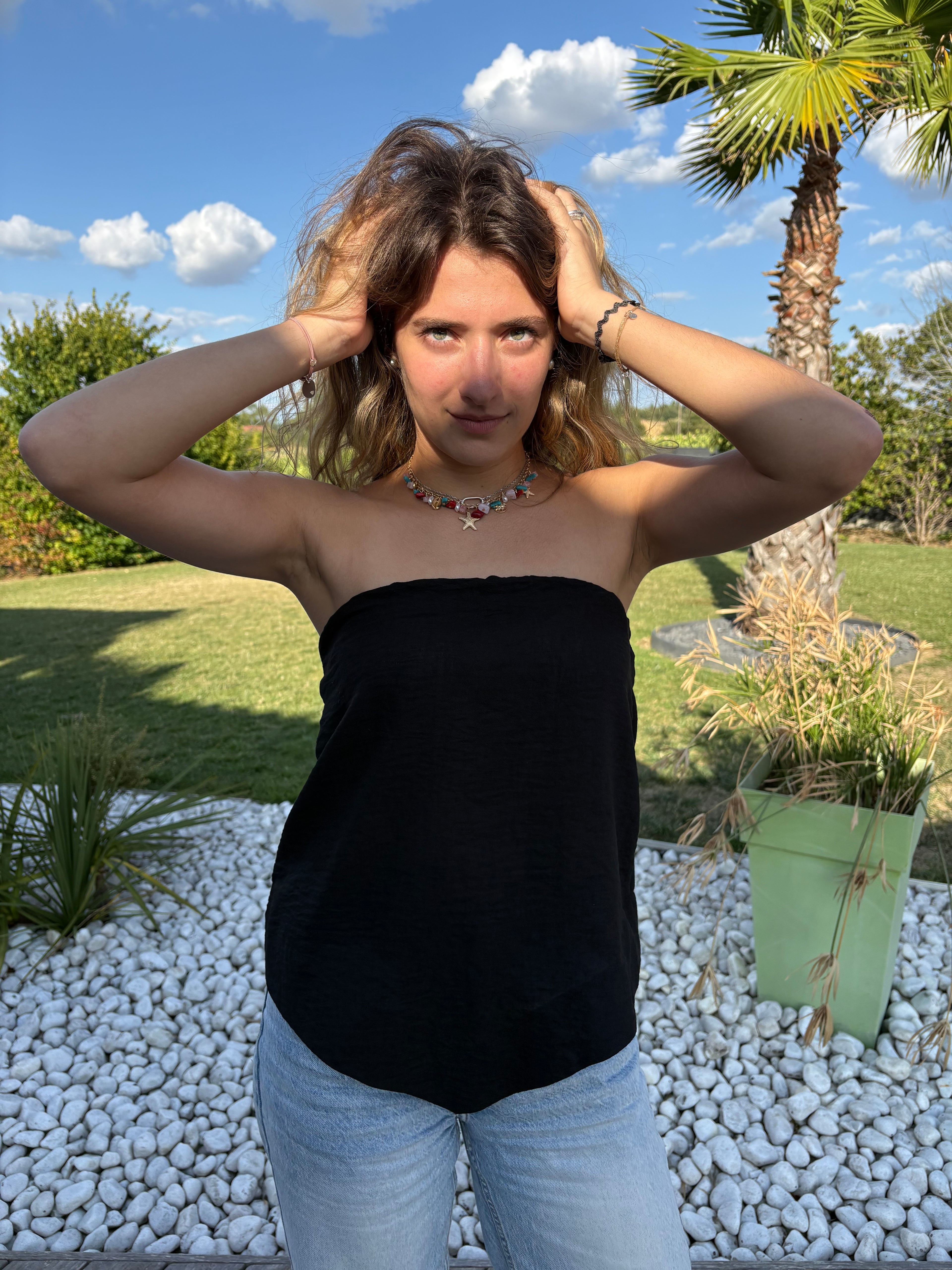 HAUT IRIS - NOIR