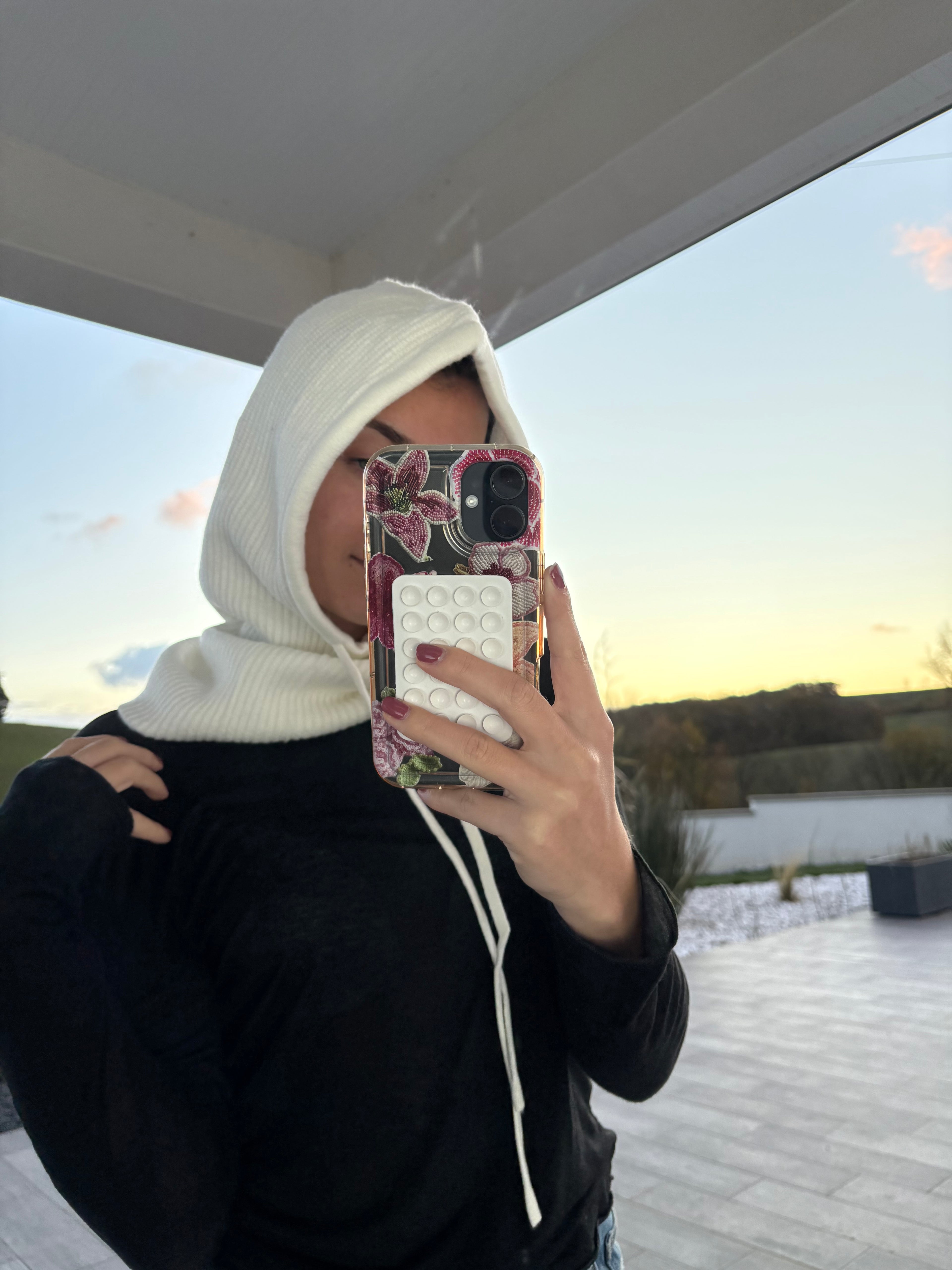 CAGOULE IRIS - BLANC