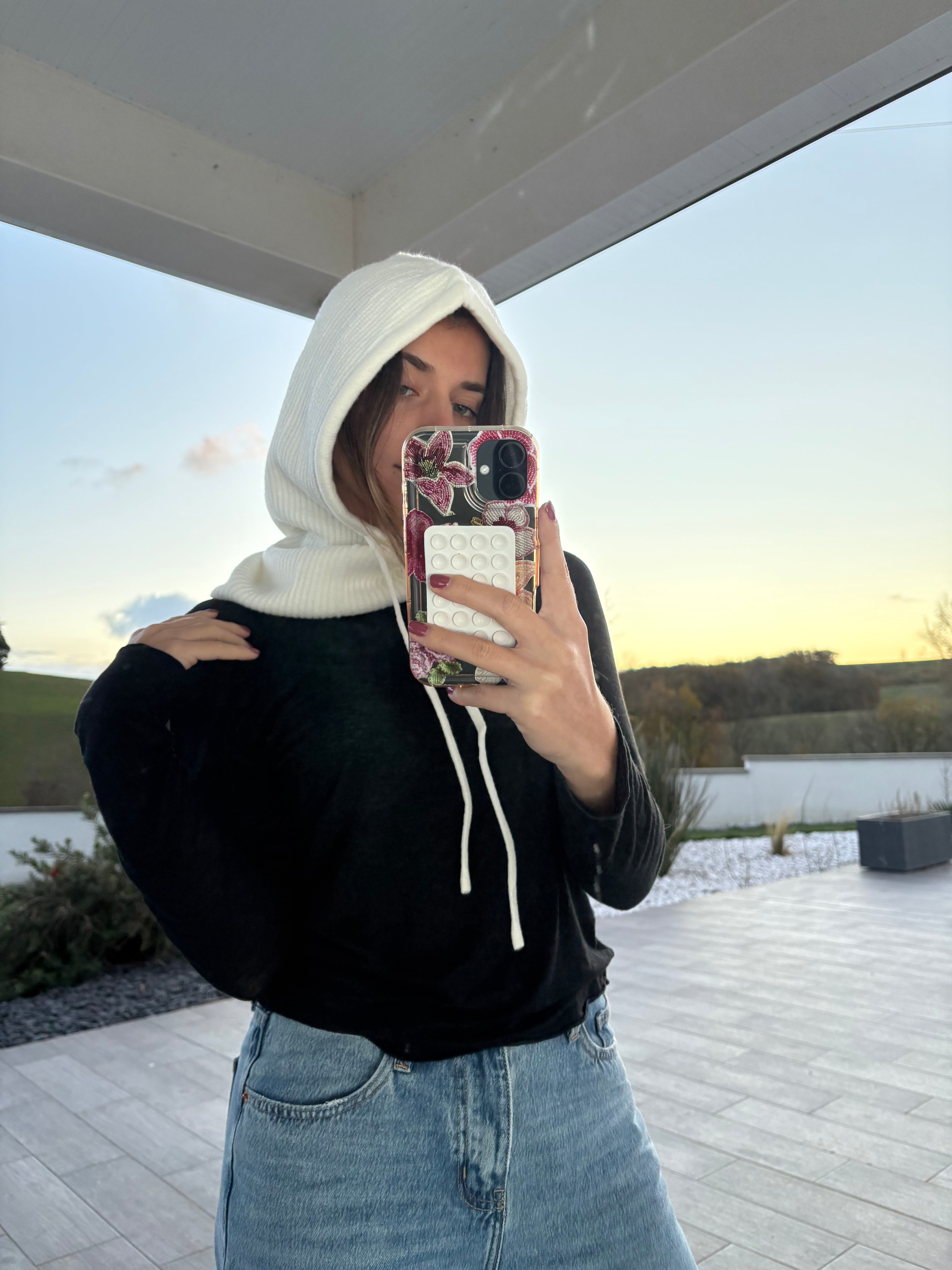 CAGOULE IRIS - BLANC