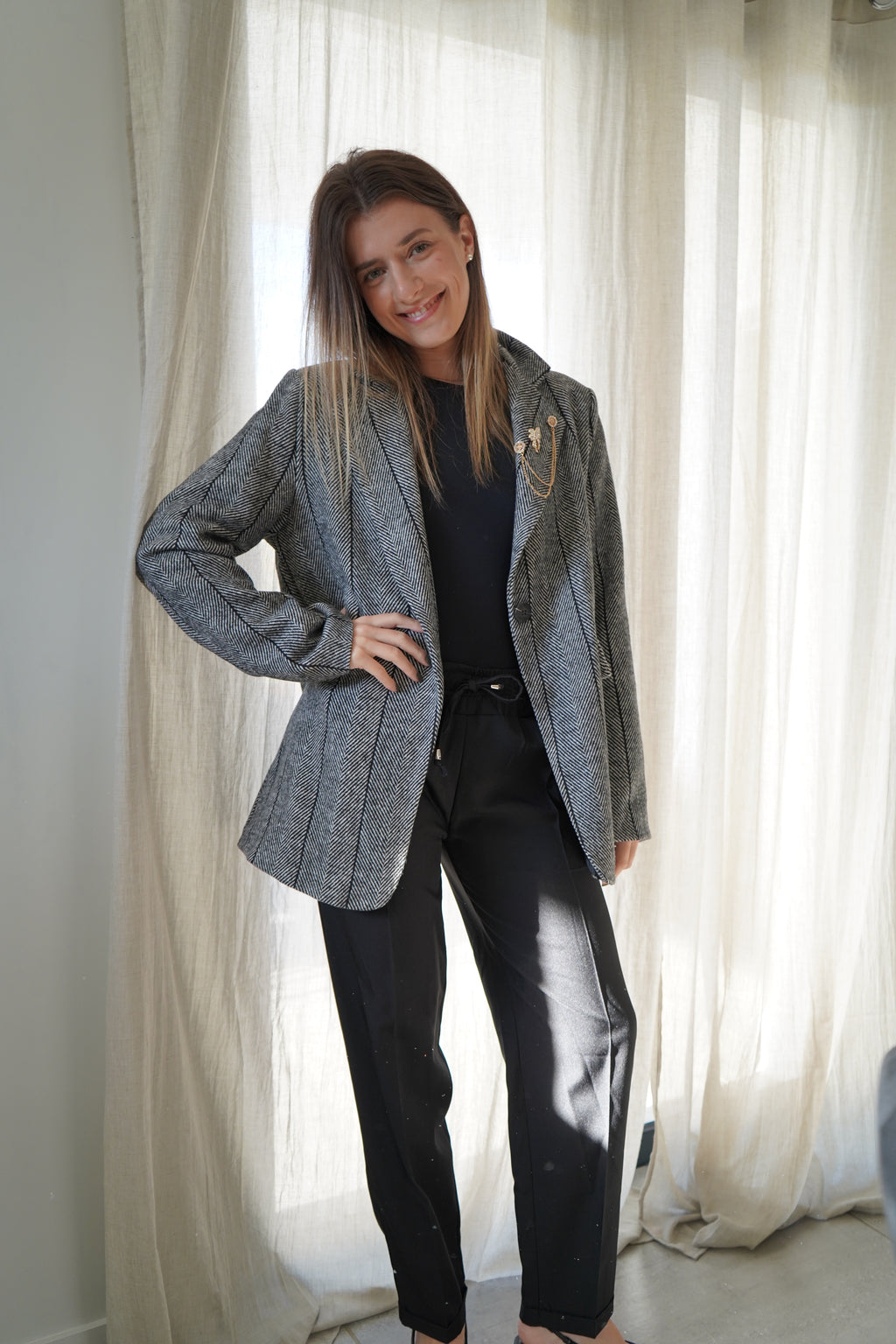 PANTALON LALIE - NOIR