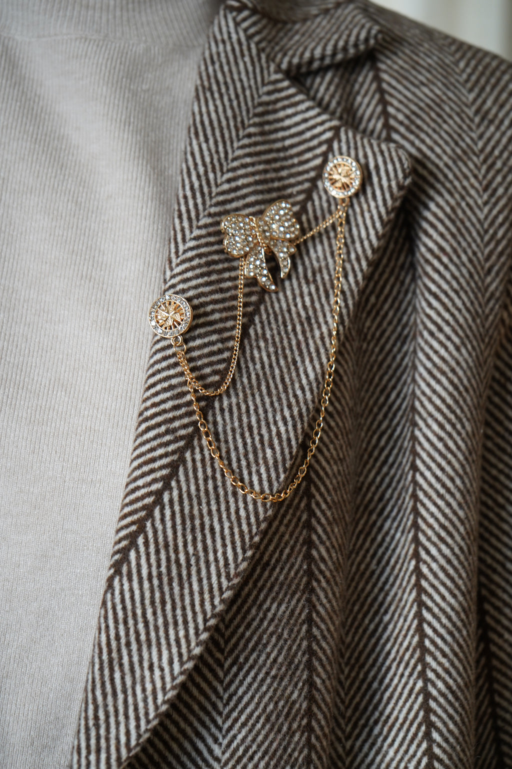 BLAZER CARMEN - MARRON