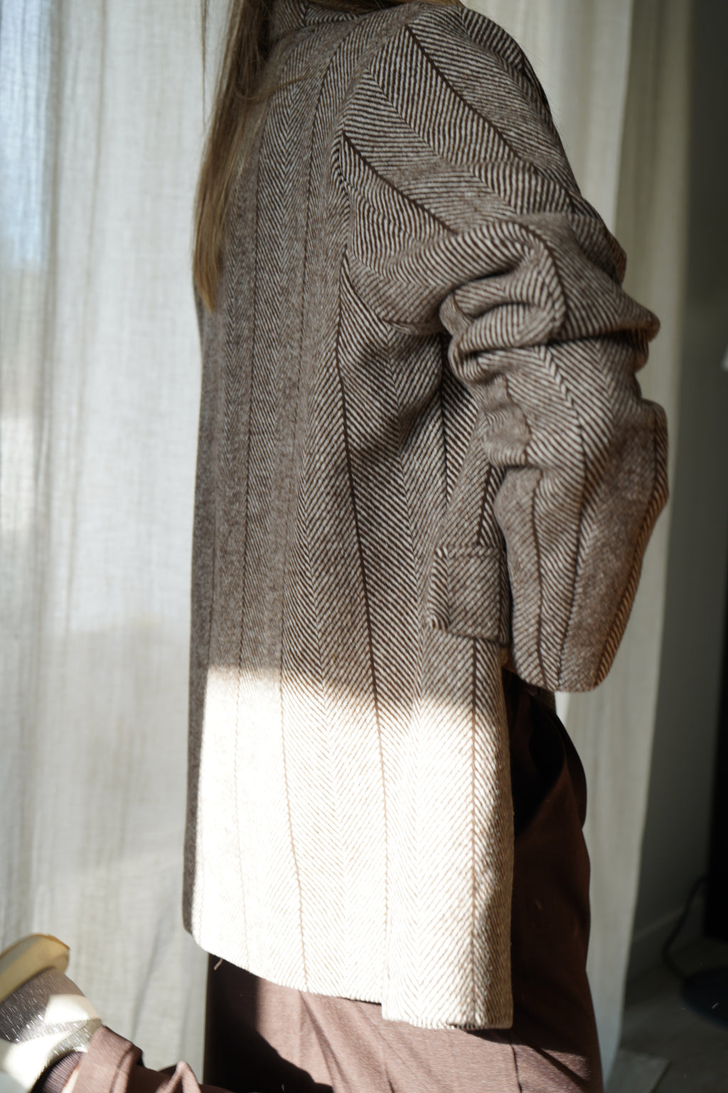 BLAZER CARMEN - MARRON