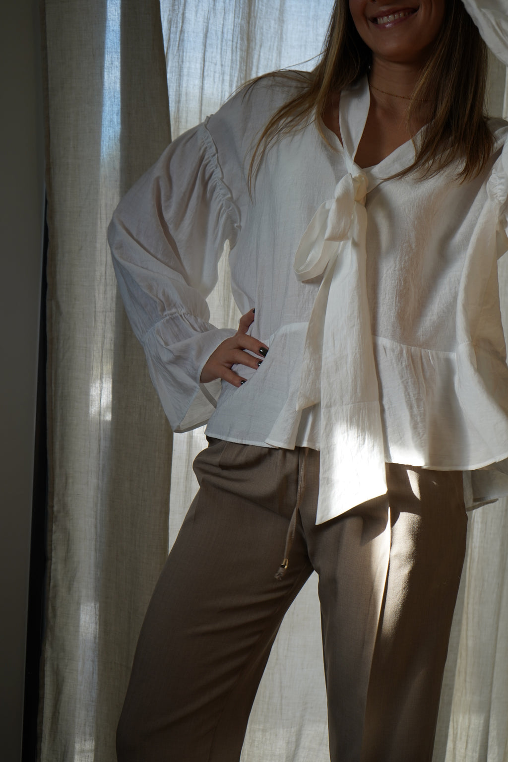 PANTALON LALIE - BEIGE