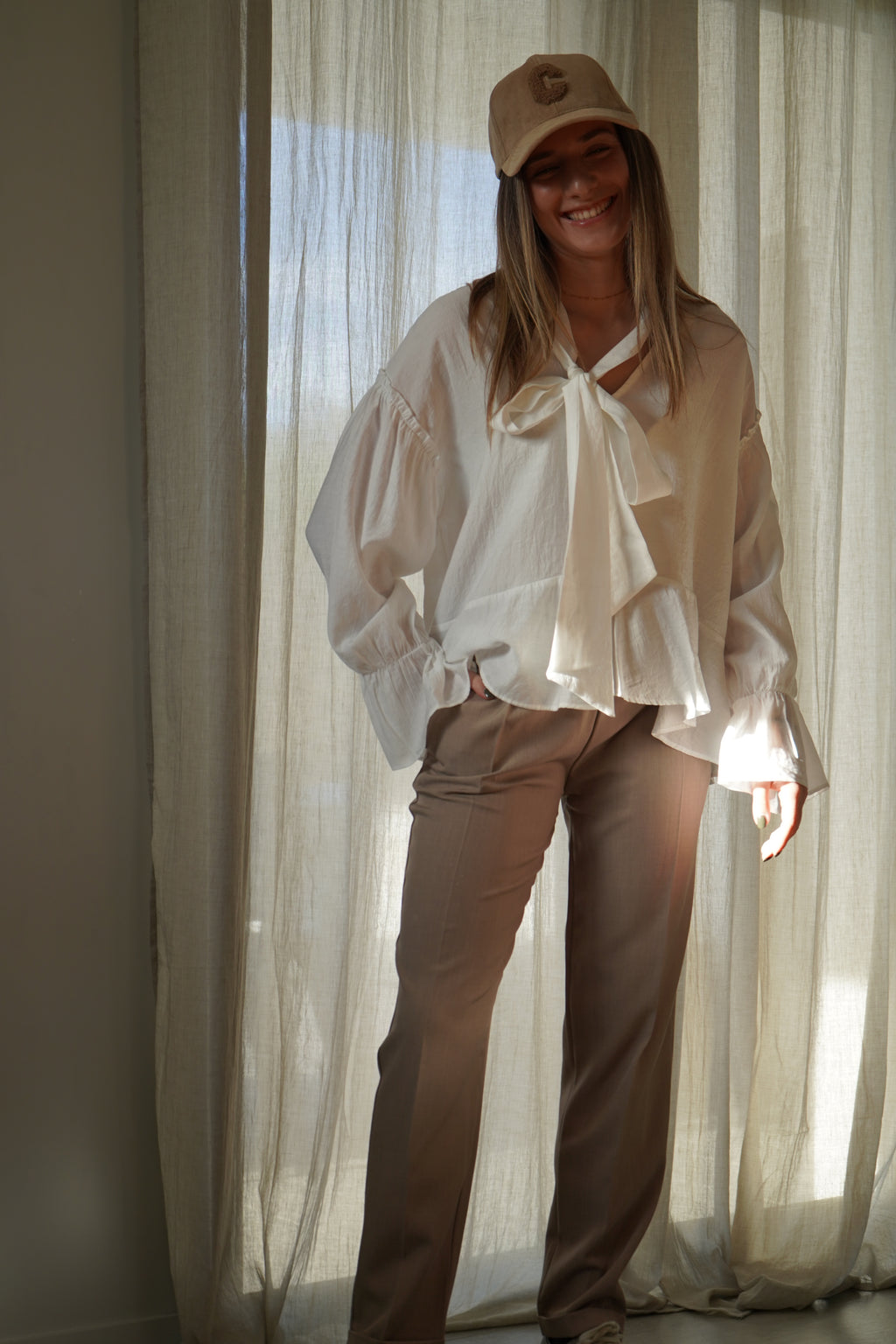 PANTALON LALIE - BEIGE