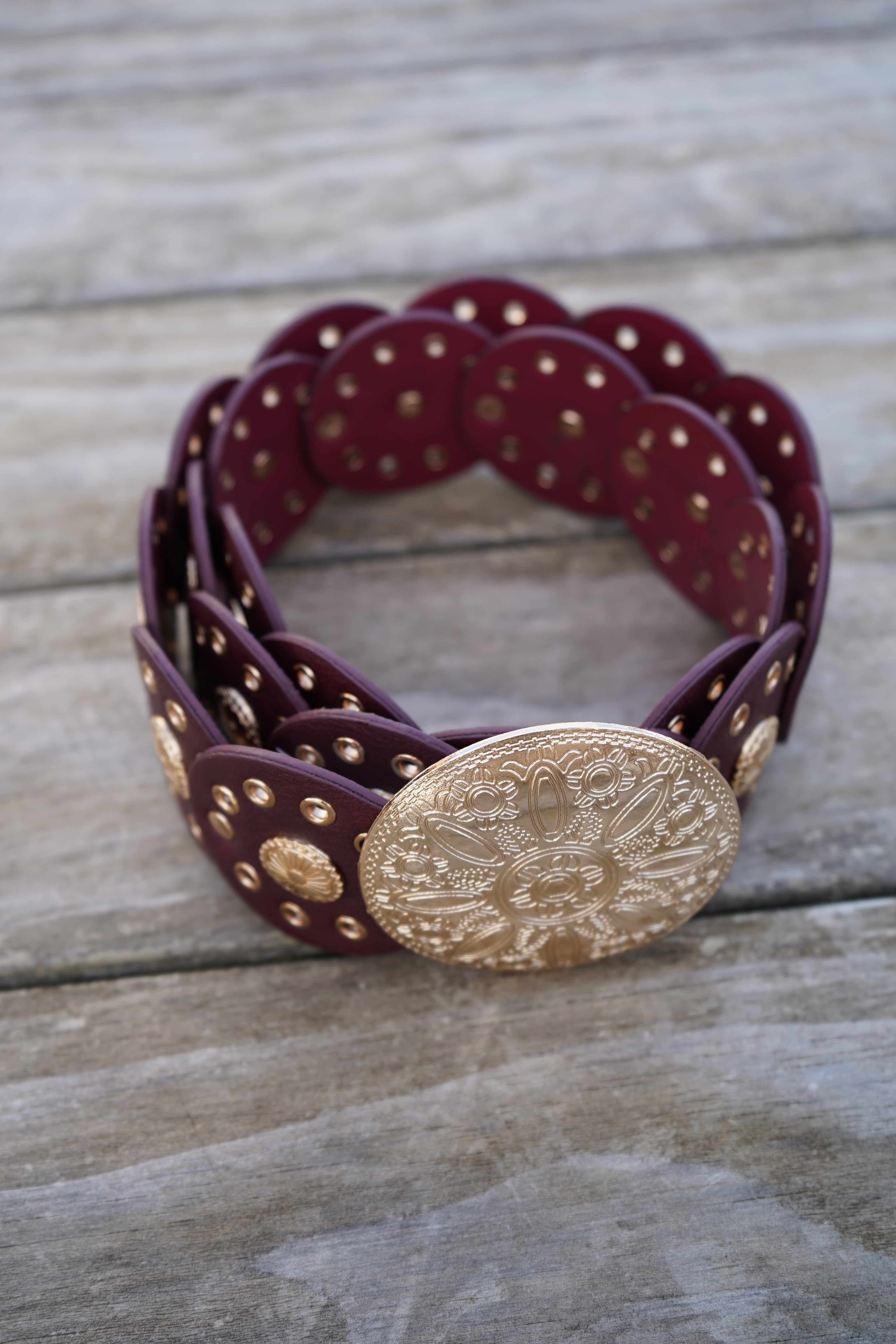 CEINTURE CHARLINE - BORDEAUX