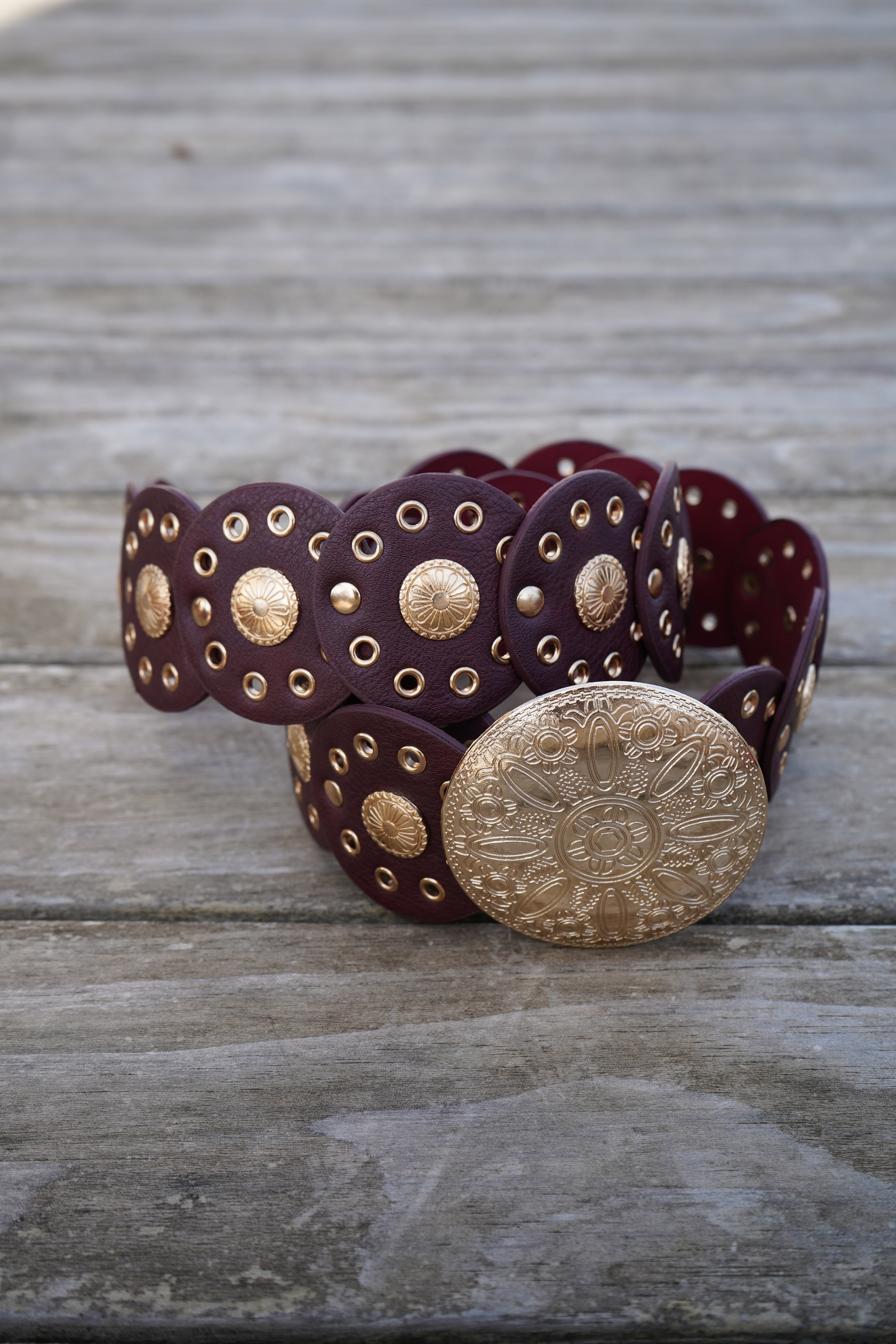 CEINTURE CHARLINE - MARRON