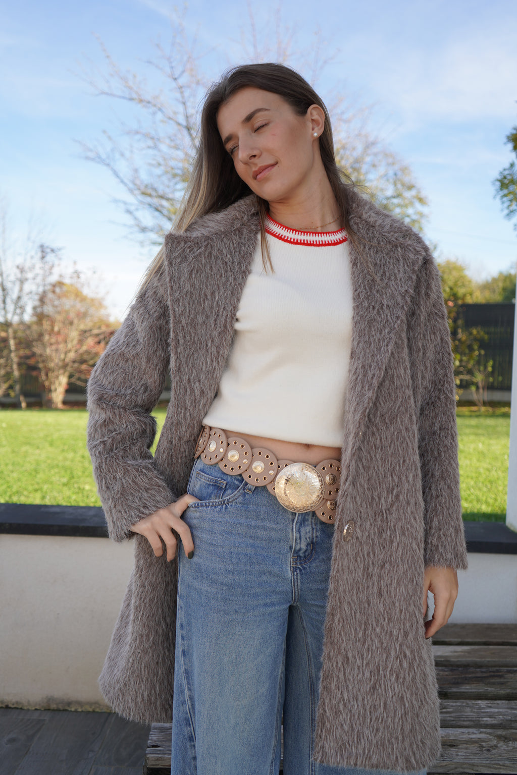 CEINTURE CHARLINE - BORDEAUX