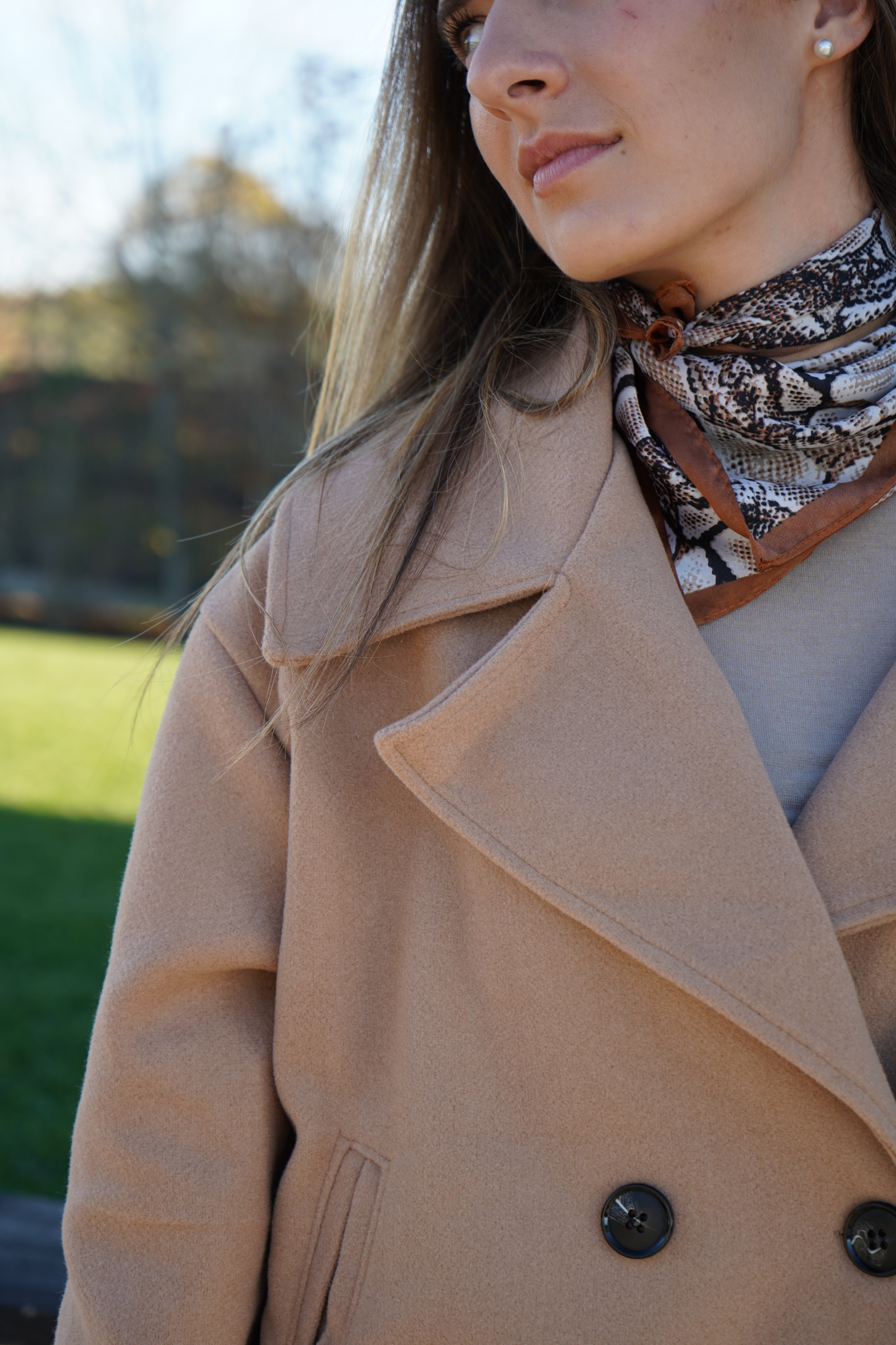 MANTEAU OCÉANE - BEIGE