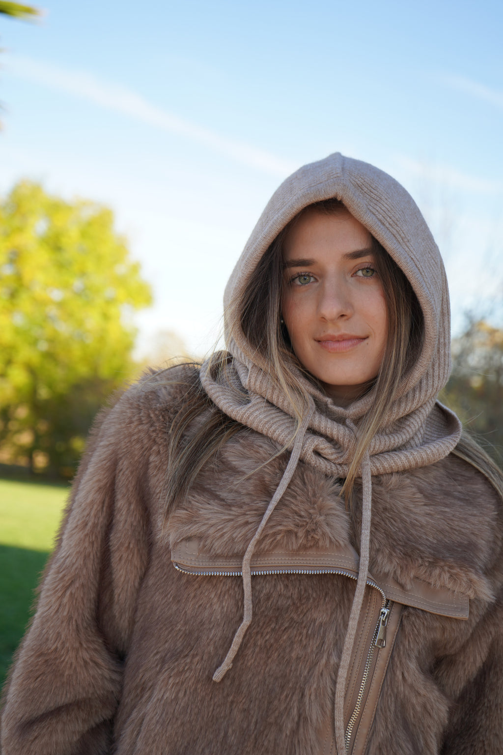 CAGOULE IRIS - BEIGE