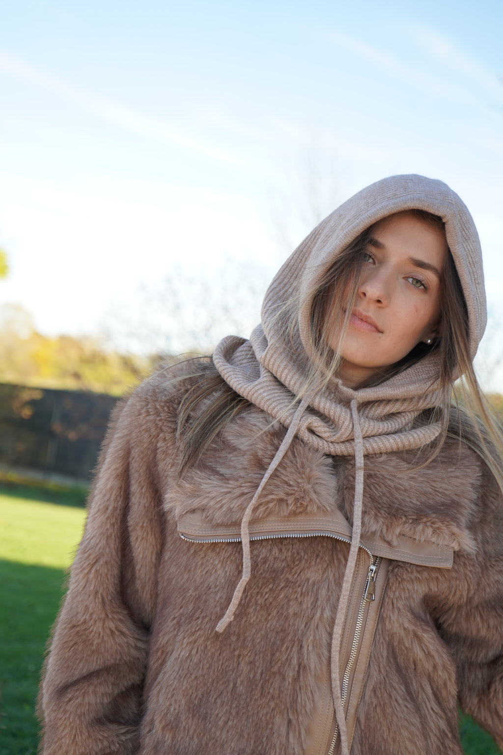 CAGOULE IRIS - BEIGE