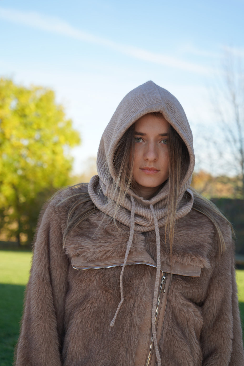 CAGOULE IRIS - BEIGE