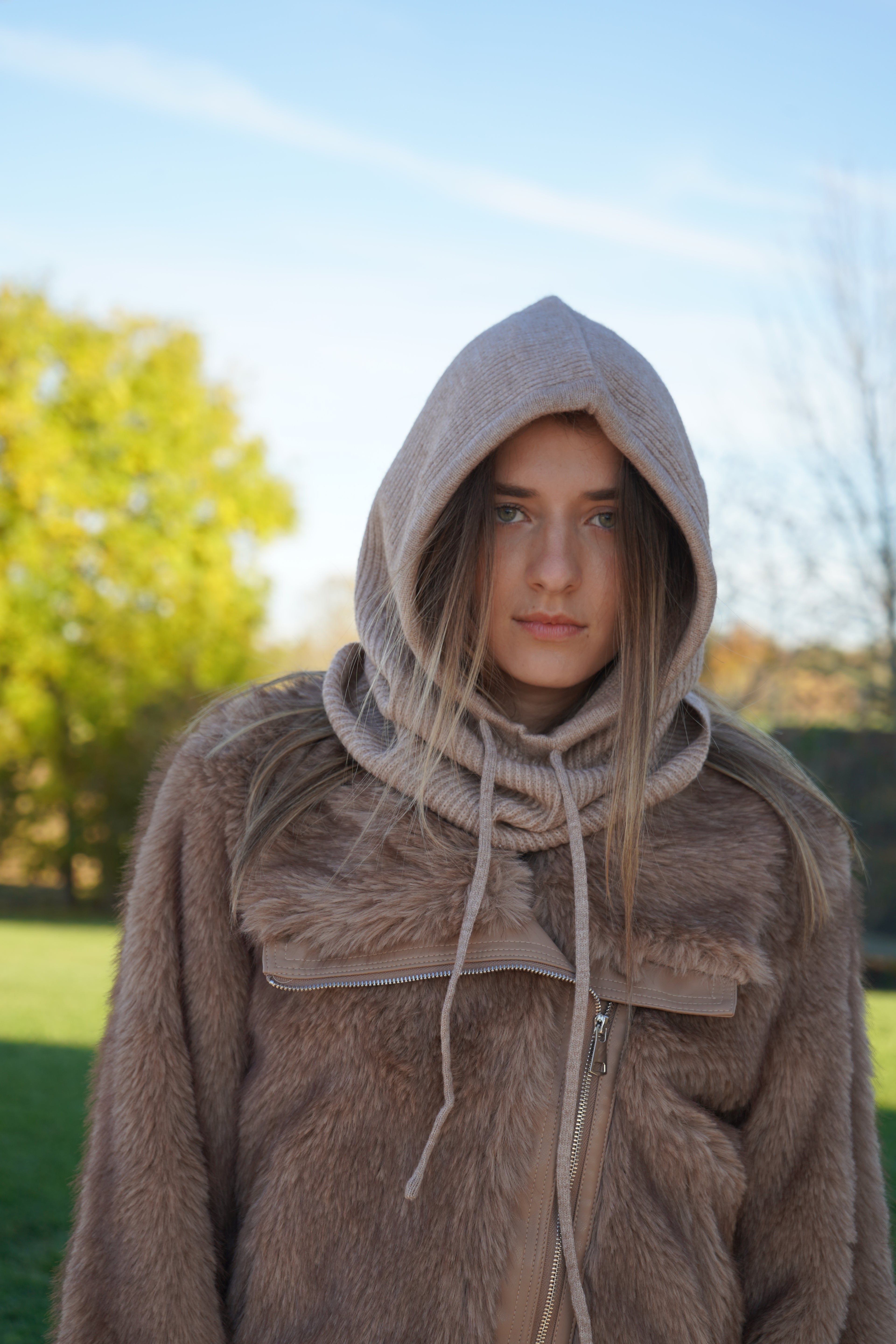 CAGOULE IRIS - BEIGE