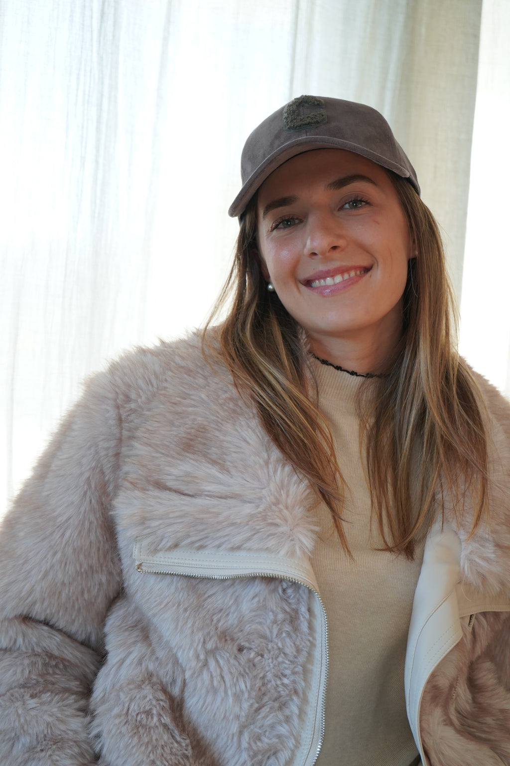 FOURRURE OLIVIA - CRÈME