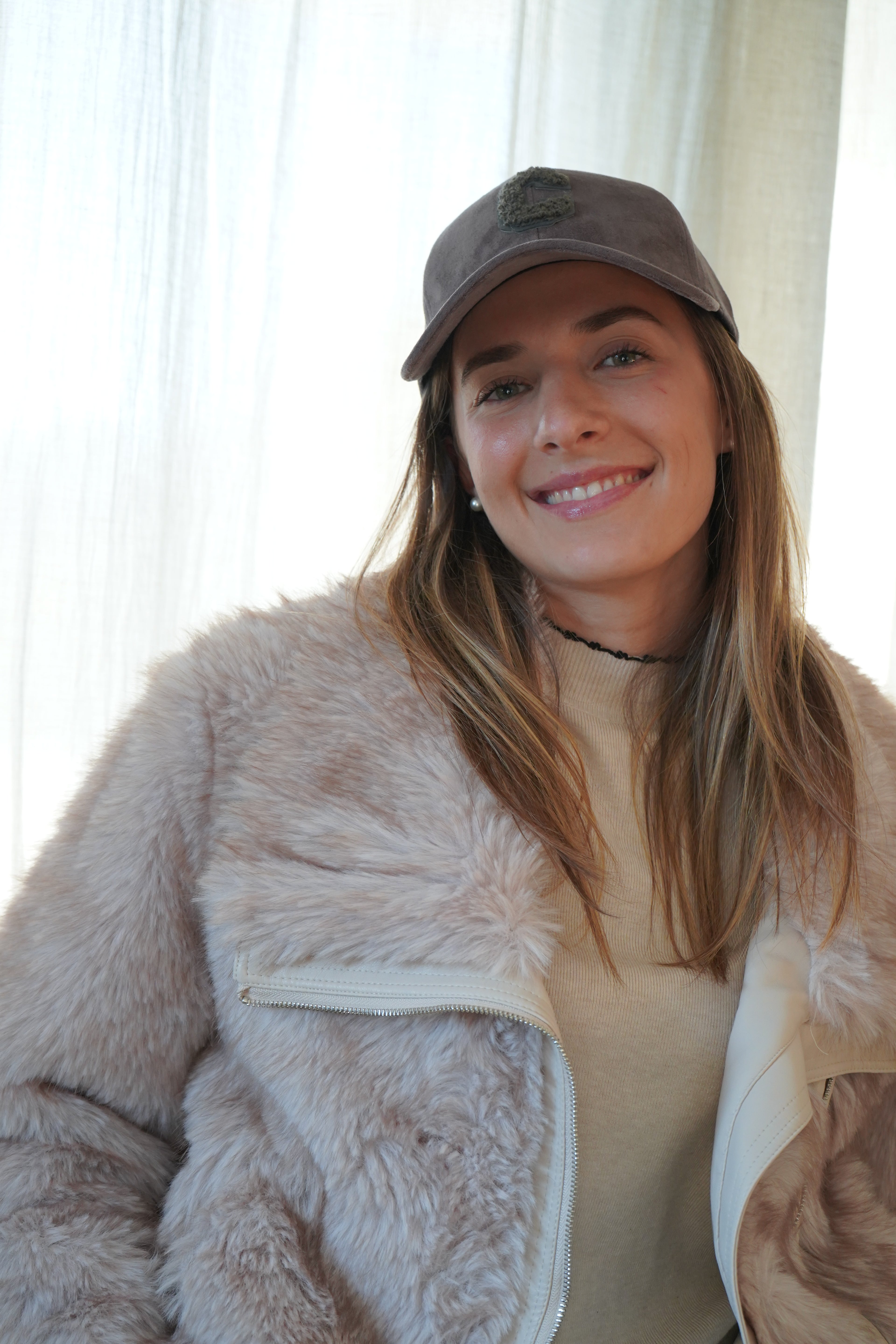 FOURRURE OLIVIA - CRÈME