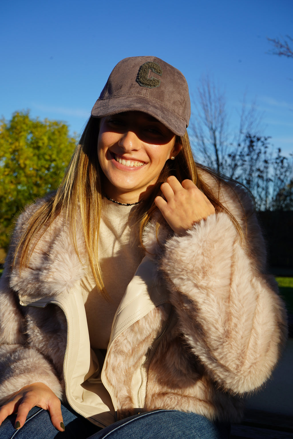 FOURRURE OLIVIA - CRÈME