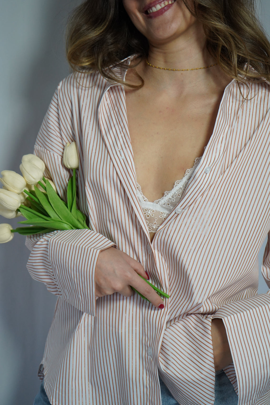 CHEMISE CARLA - ROUILLE