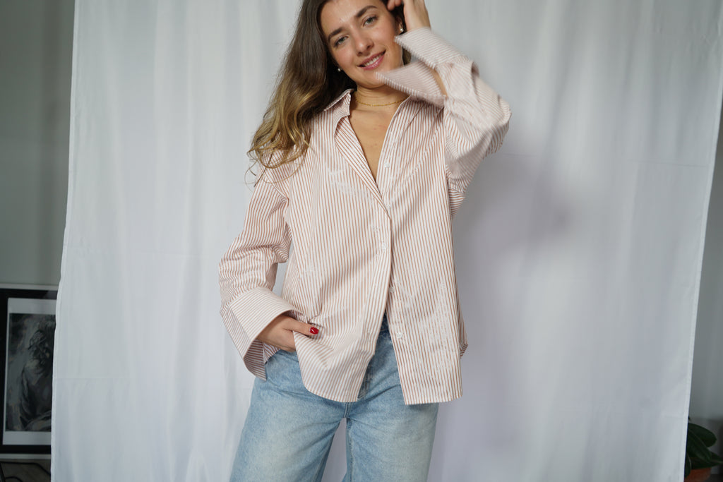 CHEMISE CARLA - ROUILLE