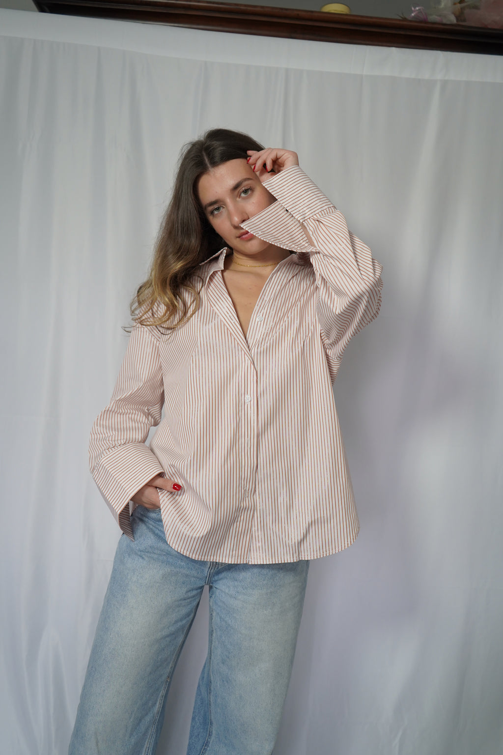 CHEMISE CARLA - ROUILLE