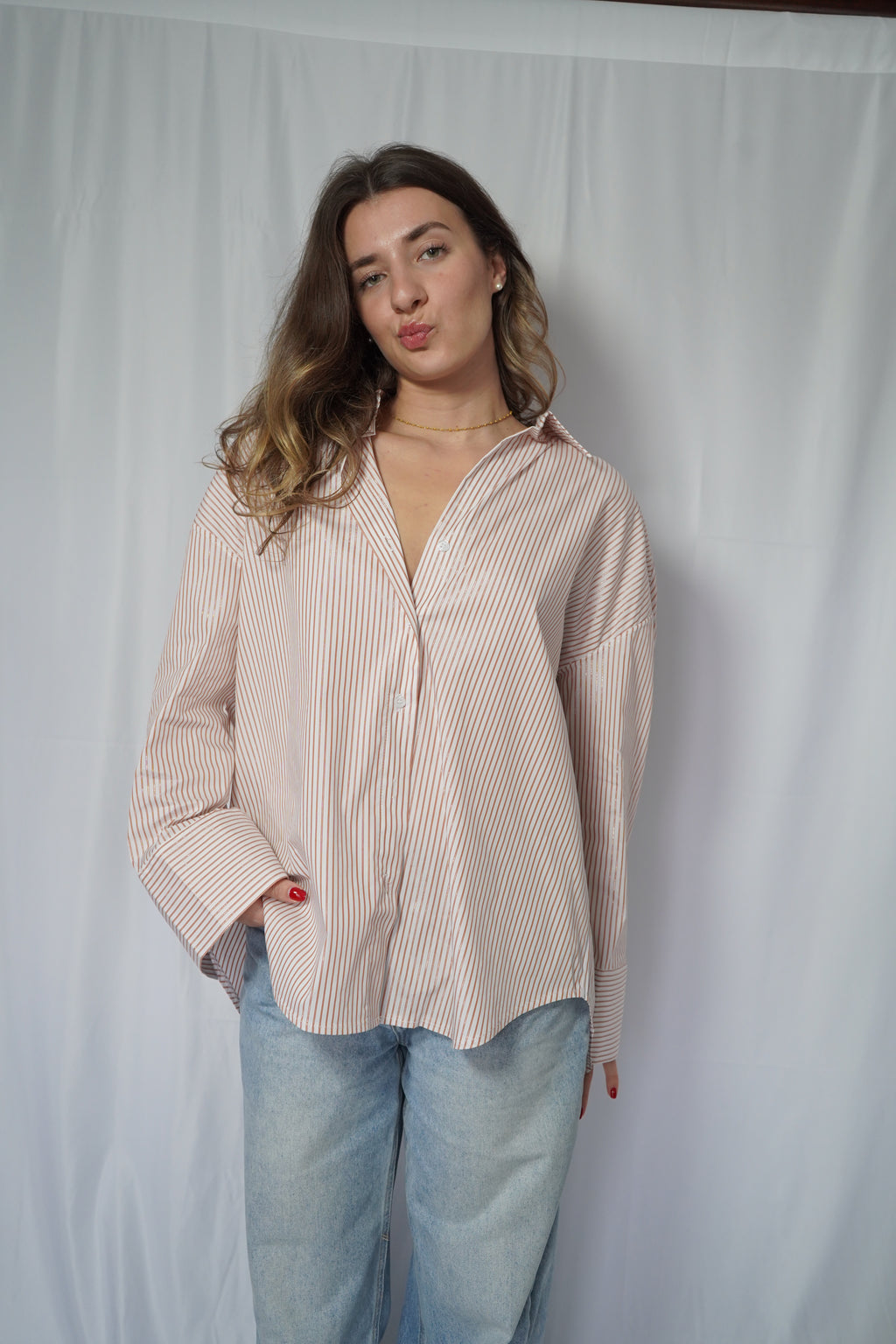 CHEMISE CARLA - ROUILLE