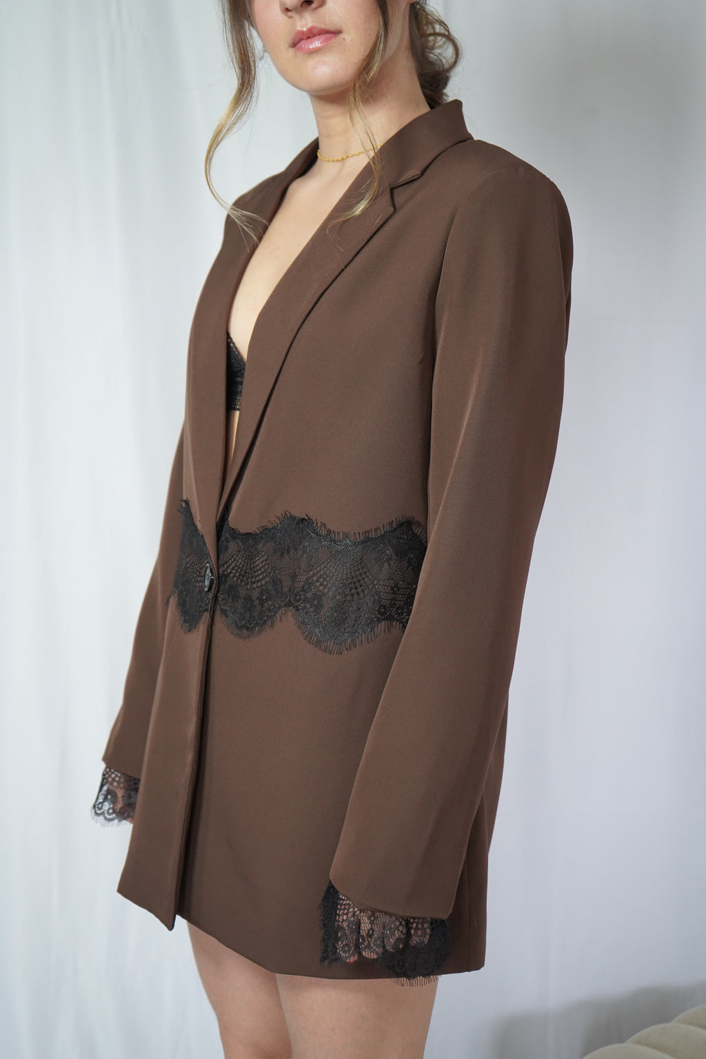 BLAZER IRIS MARRON