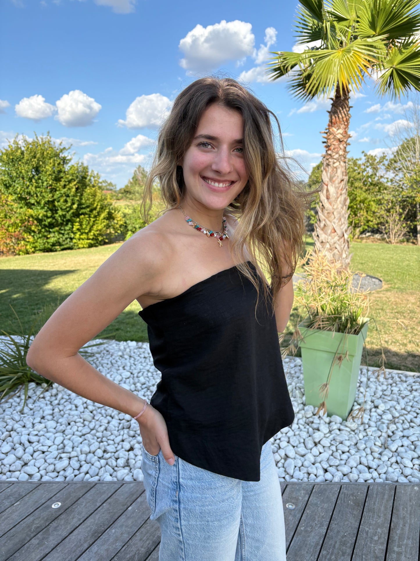 HAUT IRIS - NOIR