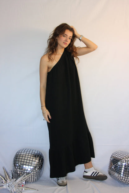 ROBE LINA - NOIR