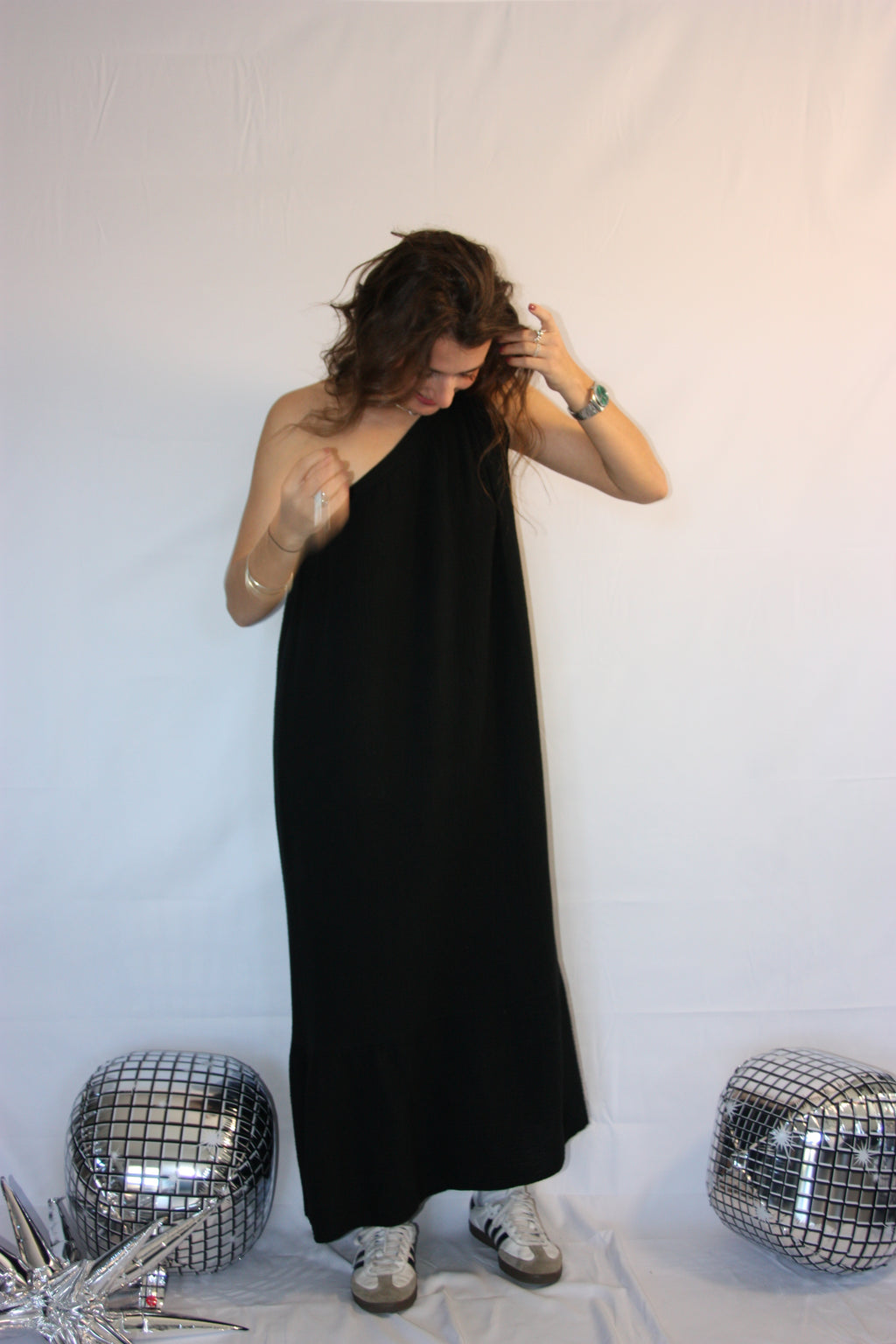 ROBE LINA - NOIR