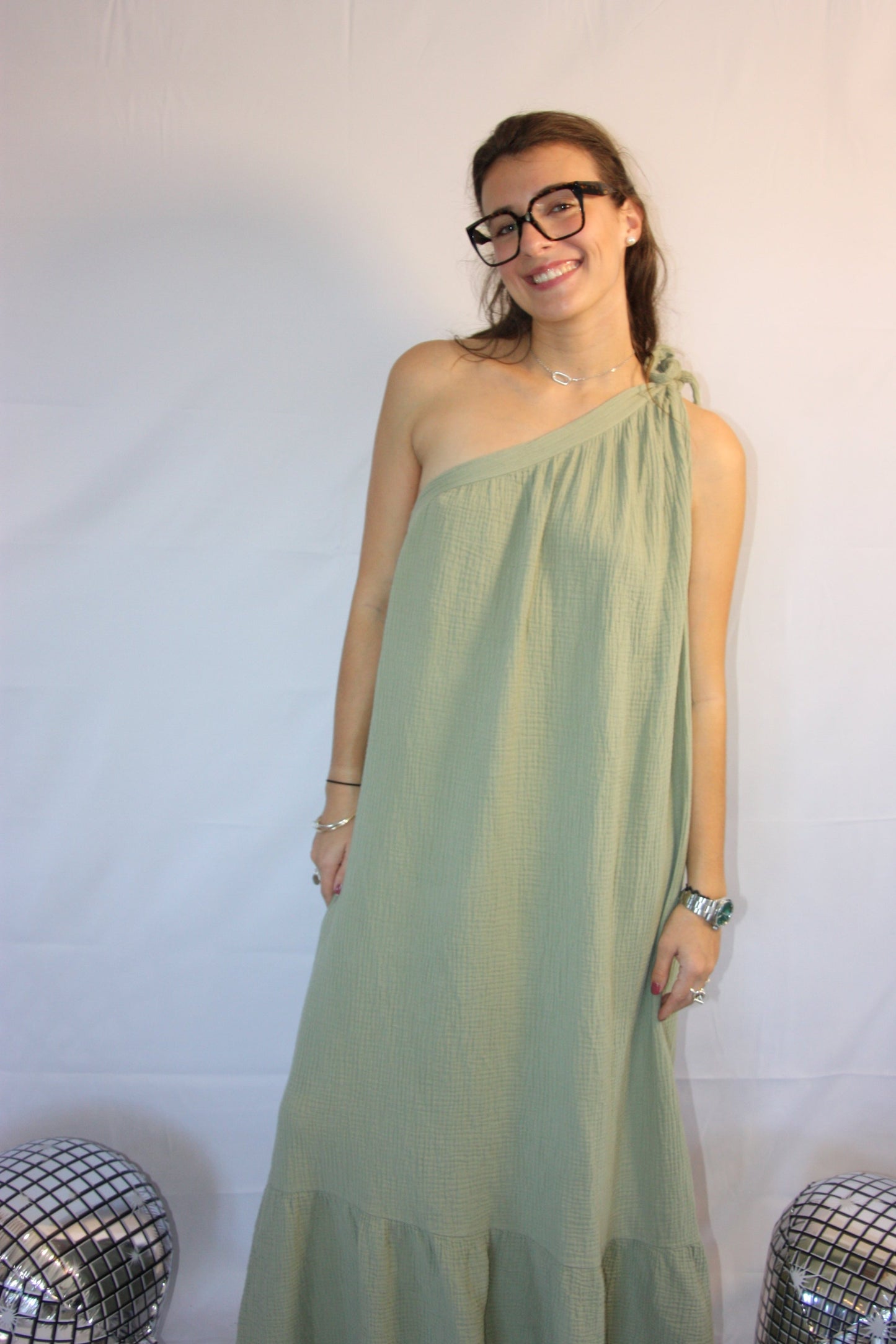 ROBE LINA - VERTE