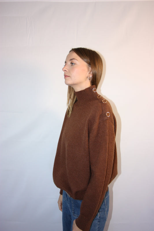 PULL DRAGON - MARRON