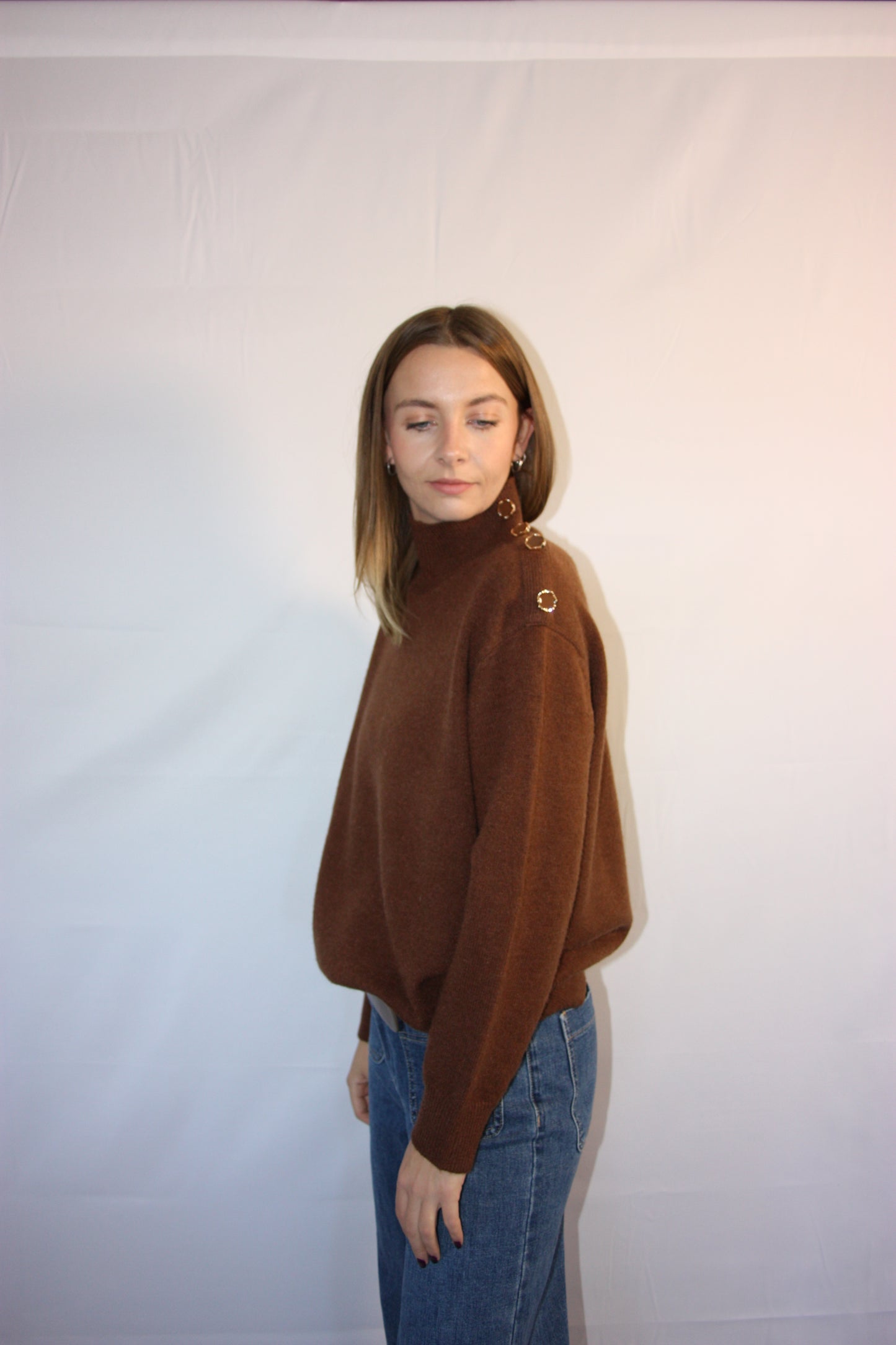 PULL DRAGON - MARRON