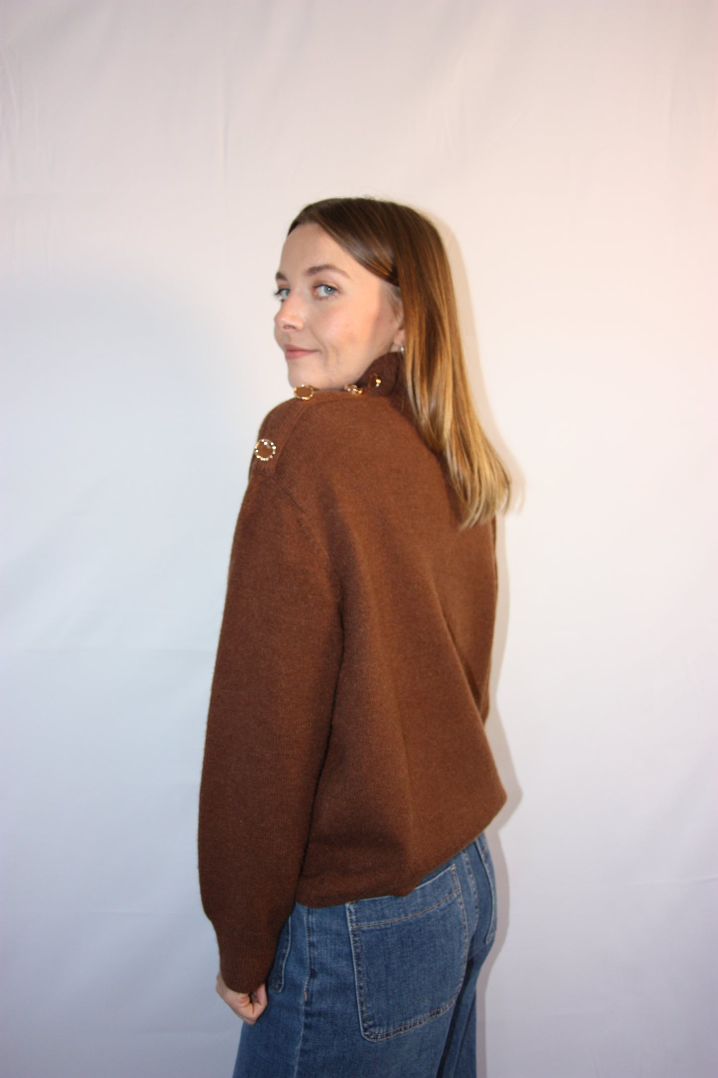 PULL DRAGON - MARRON