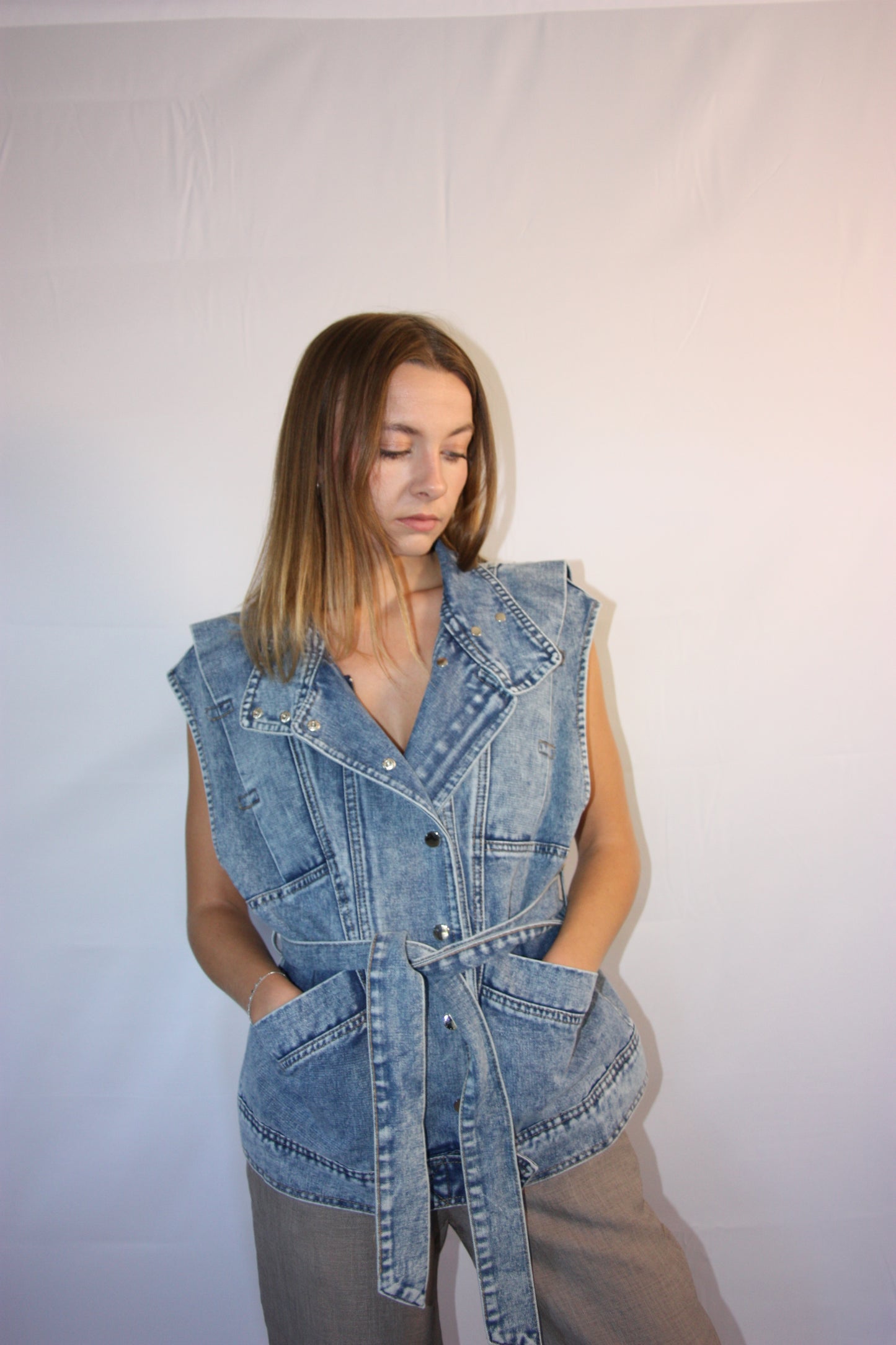 VESTE EN JEAN SARA