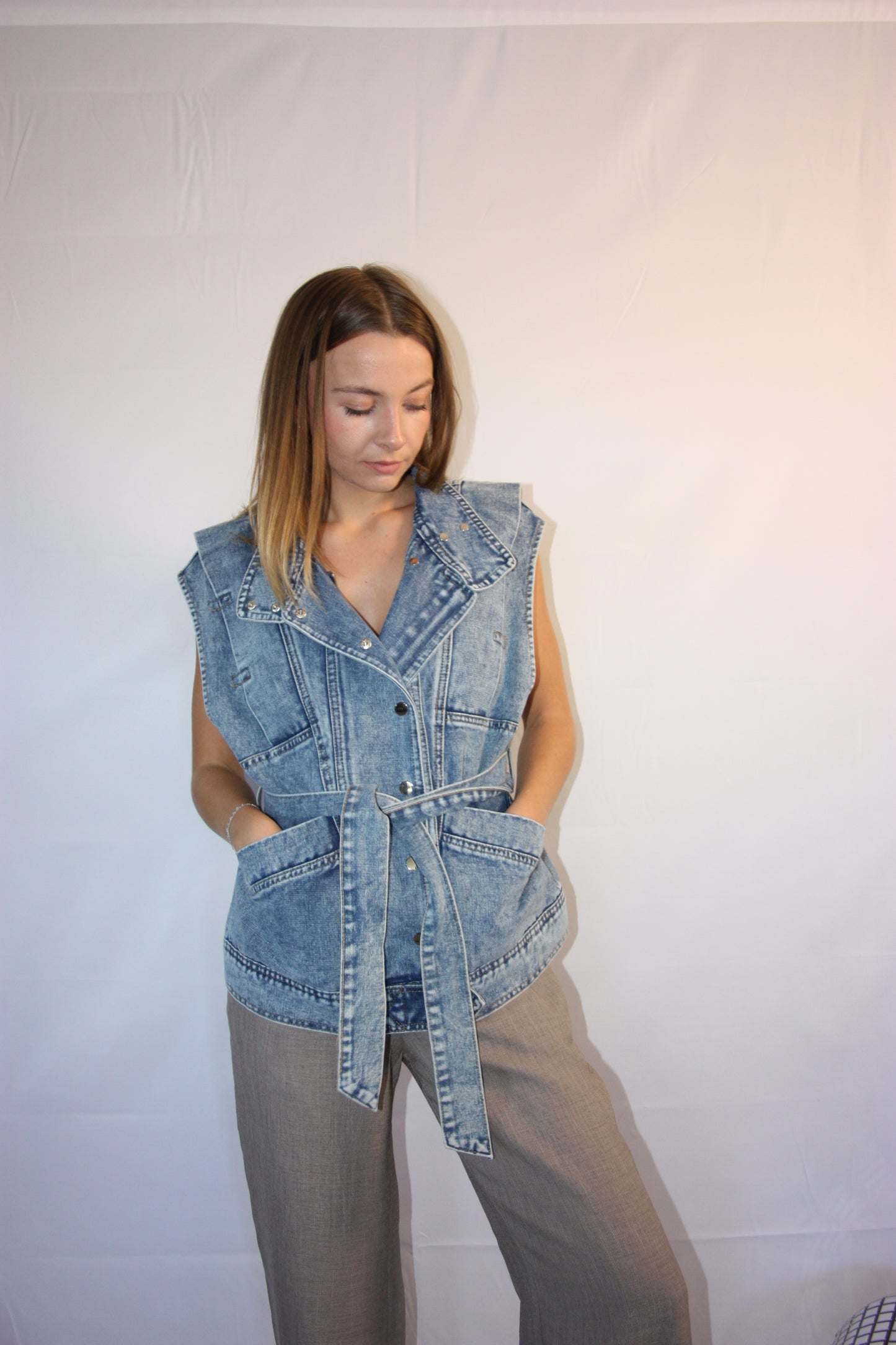 VESTE EN JEAN SARA